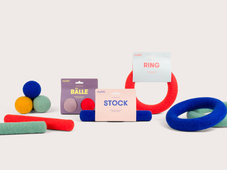 Set tappetini e palline Marla